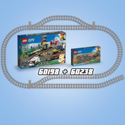 Lego City Pociąg 3w1 SuperPack 60197 + 60205 + 60238